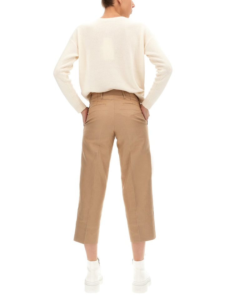 S Max Mara Pantaloni - Beige | 0128840493357f0690a4018993107a139de5bfc4