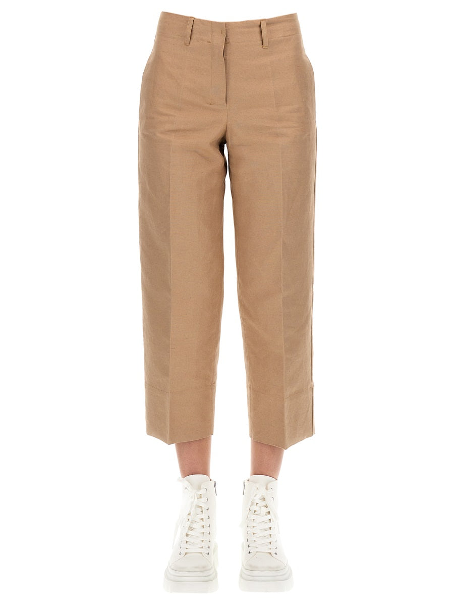S Max Mara Pantaloni - Beige | a858f610753a6942c11e8210bae951b1afac0259