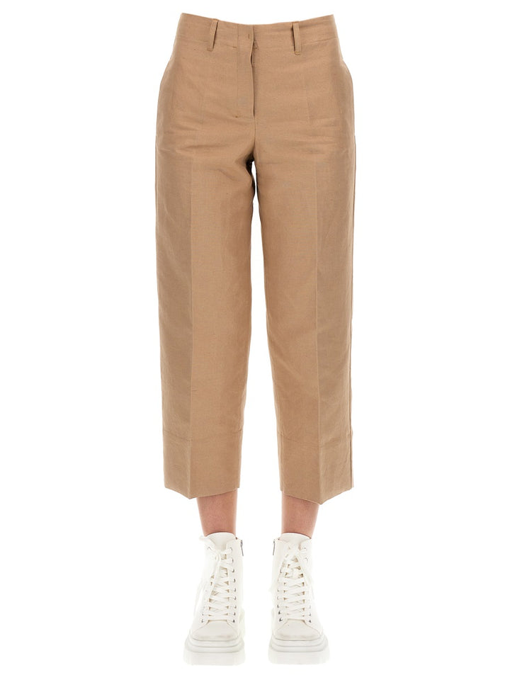 S Max Mara Pantaloni - Beige | a858f610753a6942c11e8210bae951b1afac0259