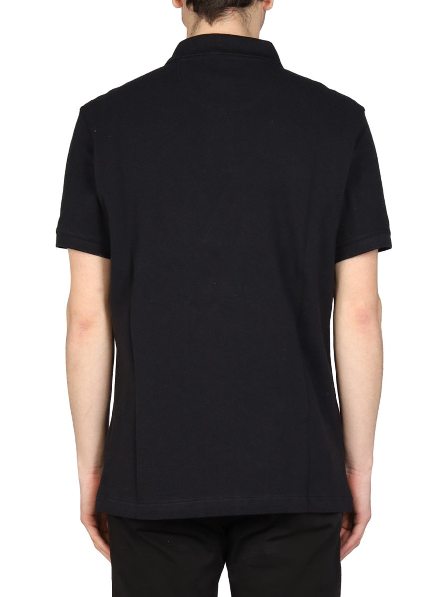 Barbour Polo - Nero | Wanan Luxury