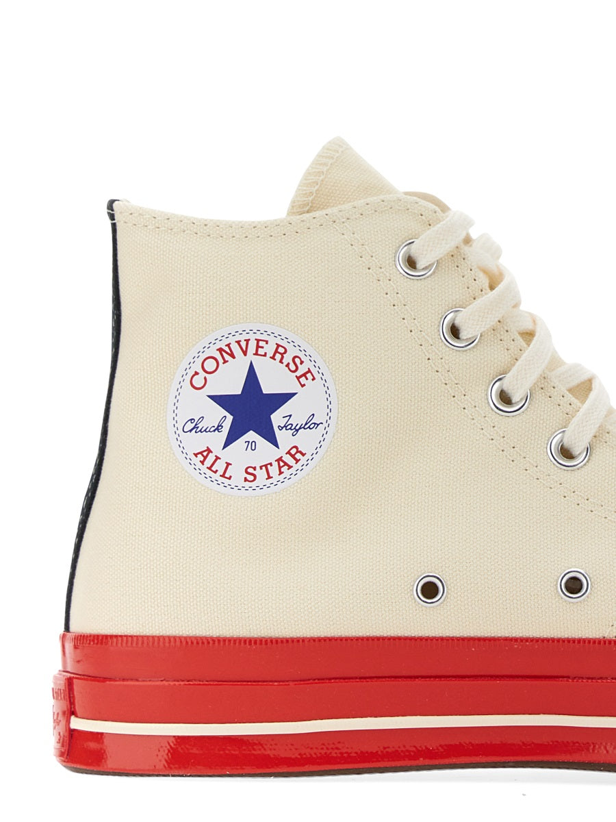 Comme Des Garçon Play x Converse Sneakers - Bianco | Wanan Luxury