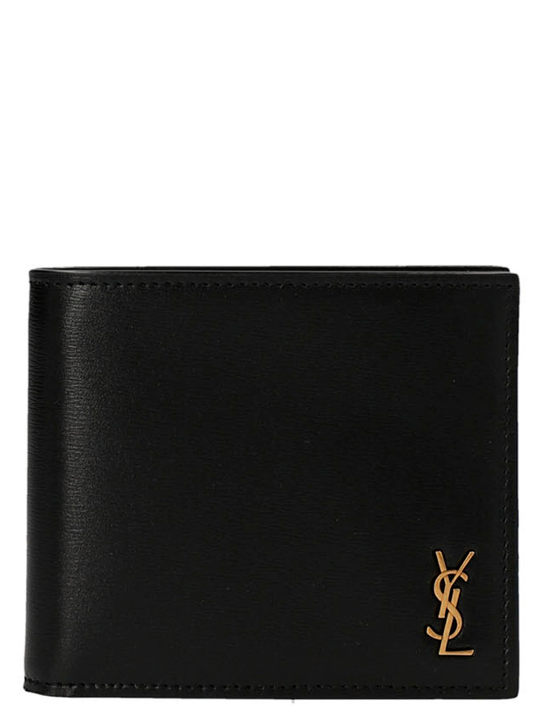 Saint Laurent Tiny Cassandre East/West Portafogli - Nero | 17189ca5f6a94f2ebff65f9868ac5ab78b007157