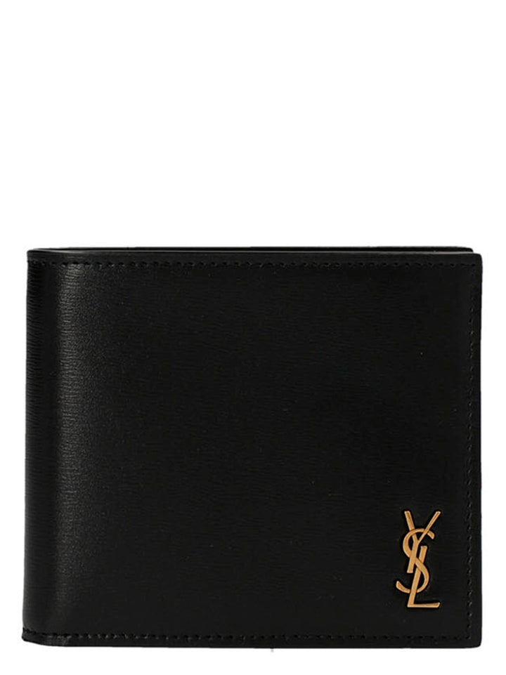 Saint Laurent Tiny Cassandre East/West Portafogli - Nero | 17189ca5f6a94f2ebff65f9868ac5ab78b007157