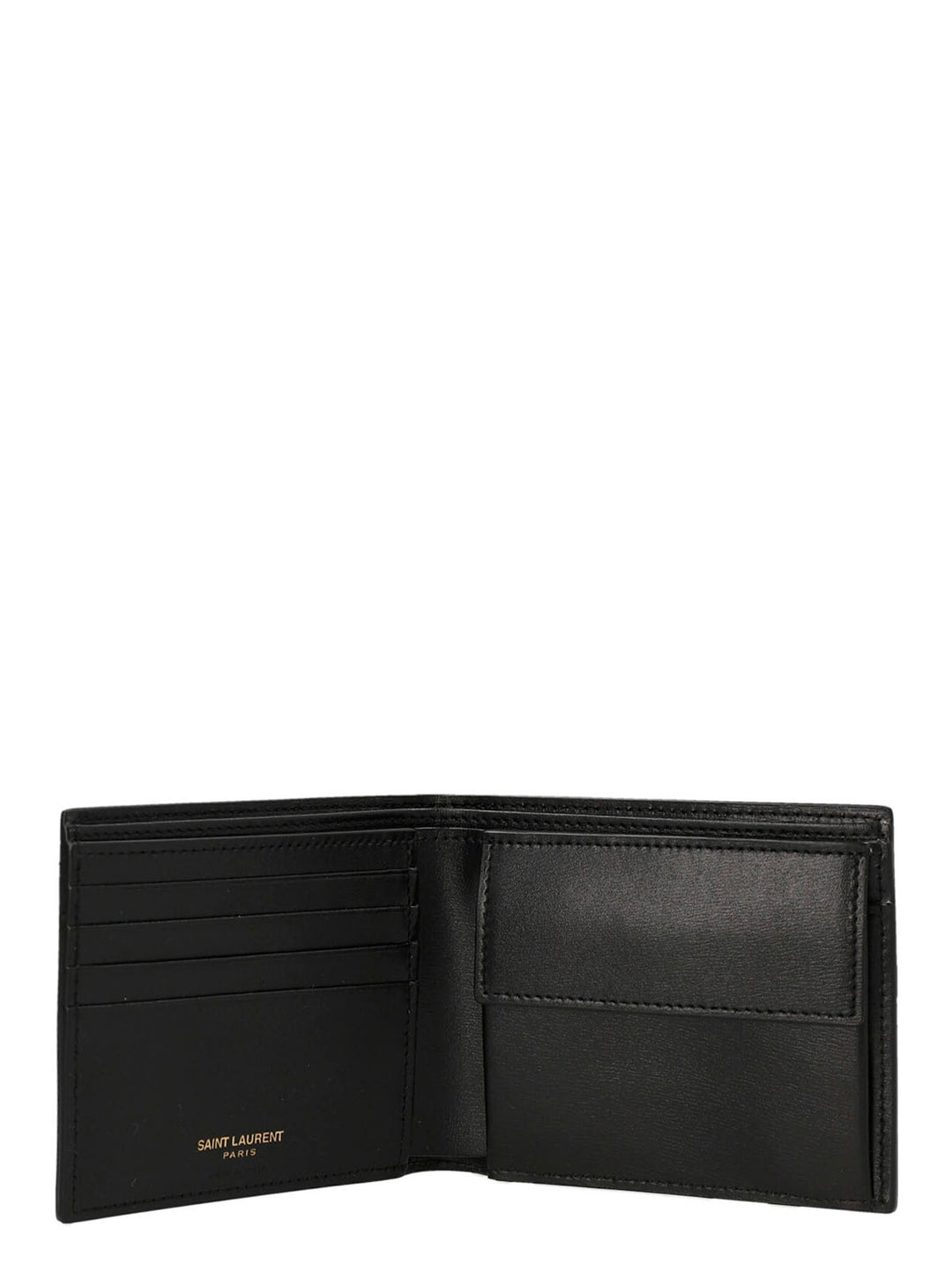 Saint Laurent Tiny Cassandre East/West Portafogli - Nero | 7304cbc3c3c42f0081c2a6a934120faf2d2d959c
