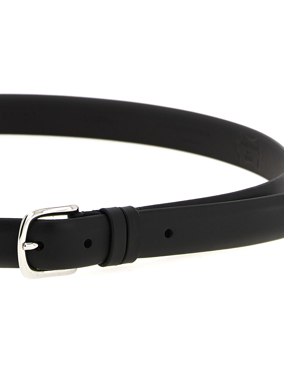 Zerbini Claudio Leather Belt Cinture - Nero | 6a4170111c33a003a007d654a9ae8d3d9ef4bb80
