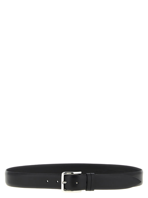 Leather Belt Belts Black