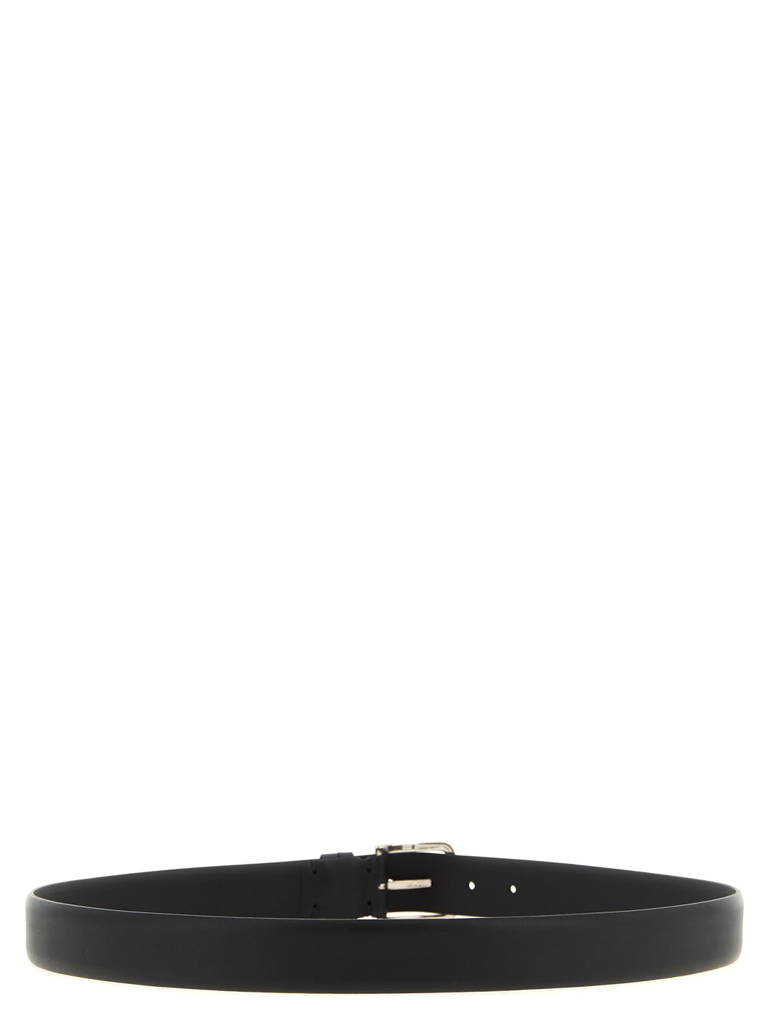 Zerbini Claudio Smooth Leather Belt Cinture - Nero | 3e5889fc4128379b77d8b11fbc0390571913b19b