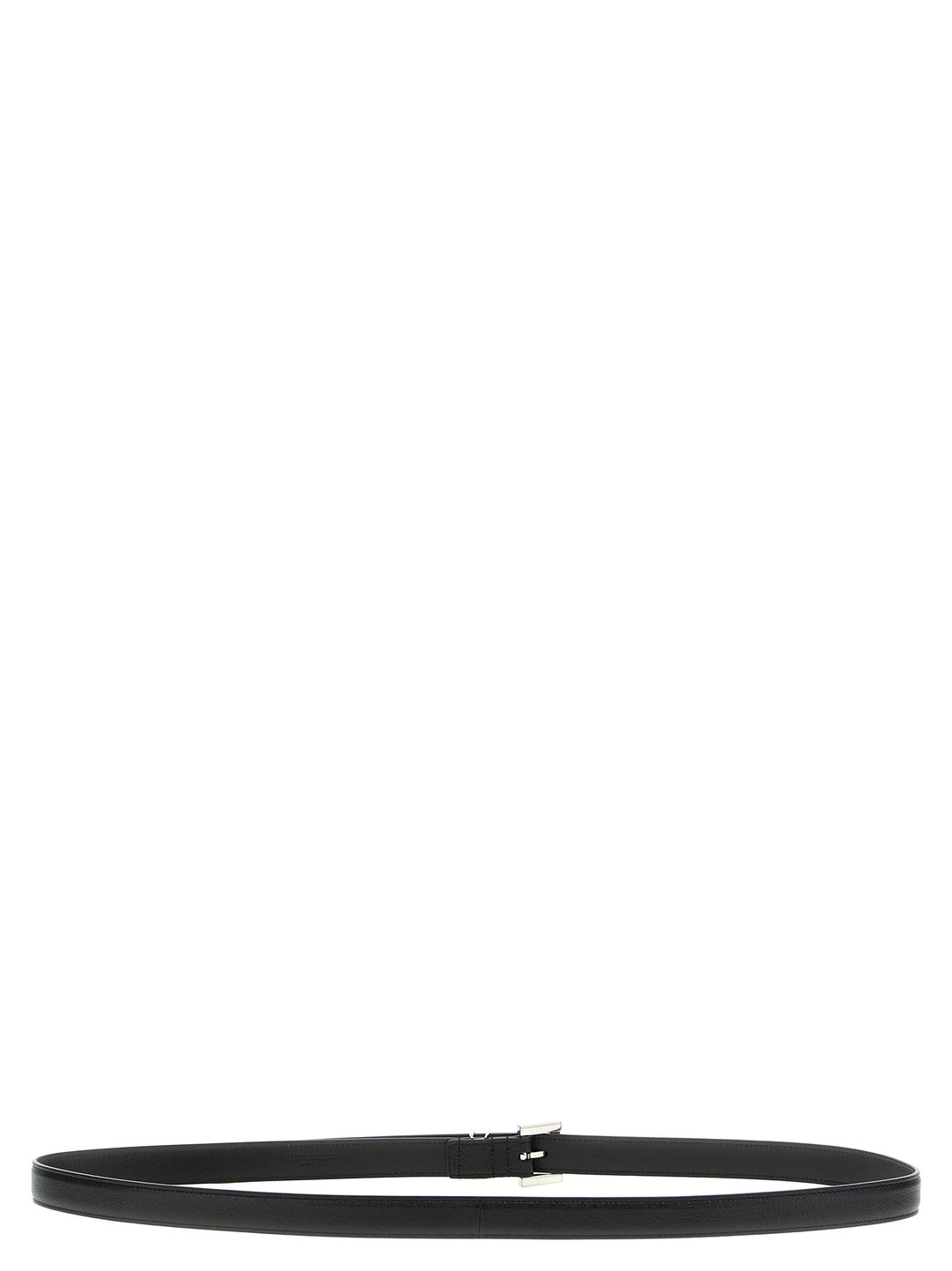 Saint Laurent Cassandre Cinture - Nero | af0b28fb0a59fbb2db77ce5573dbcc28078cd6e1