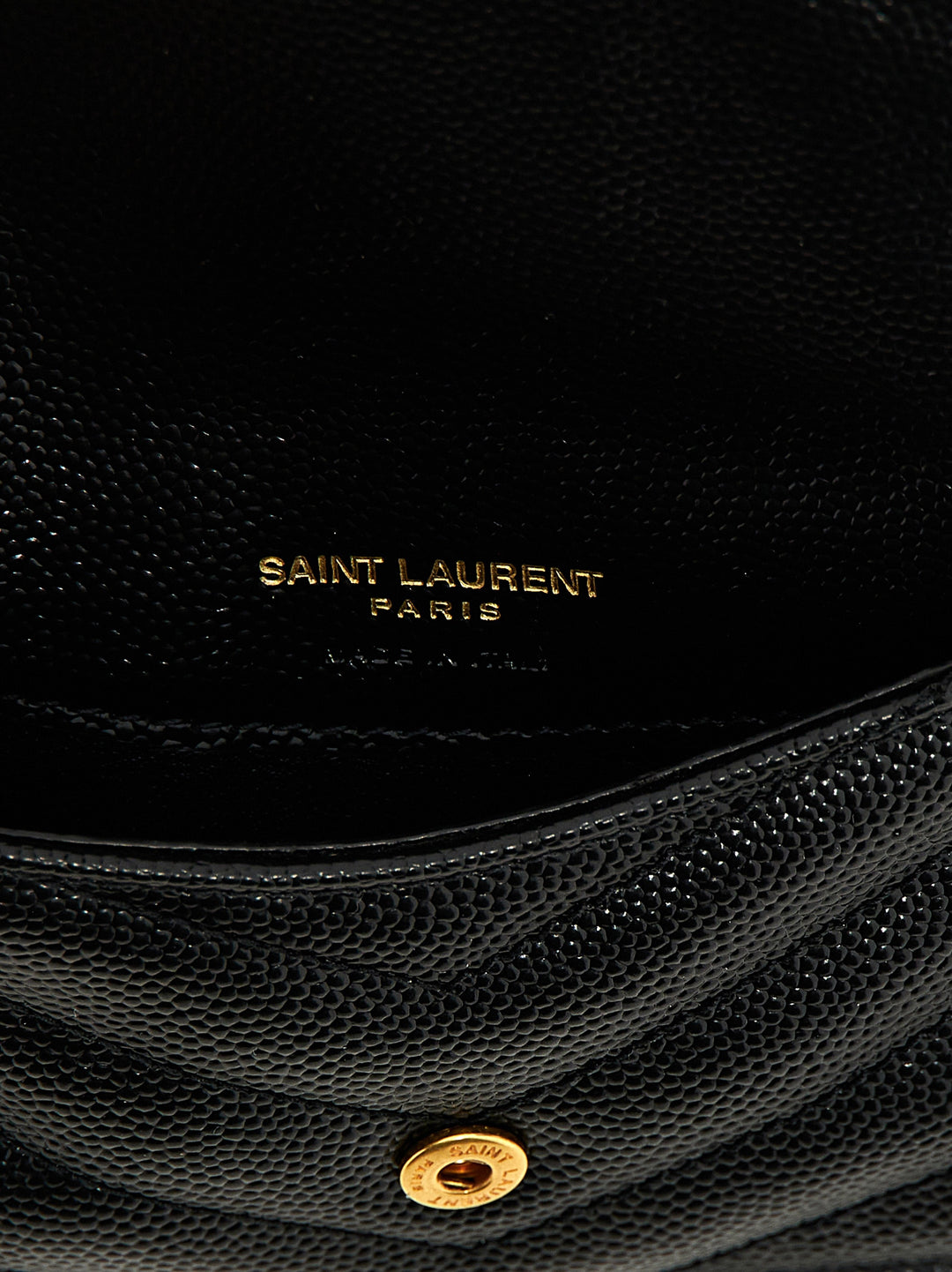 Saint Laurent Cassandre Portafogli - Nero | 9433dffa25bab1d0147d42565f334b31d3e9ddd3