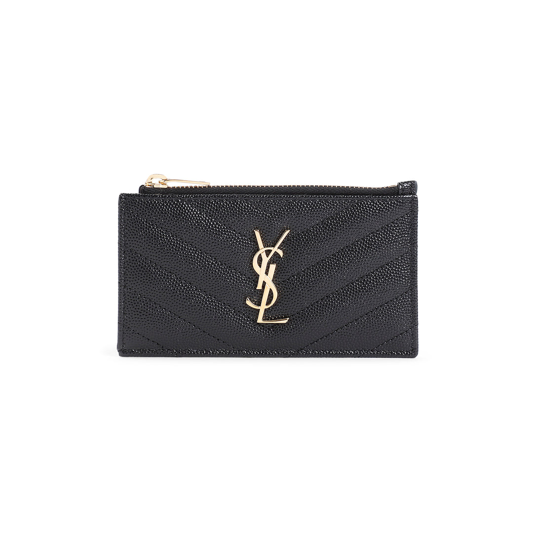 Saint Laurent Credit card case - Nero | 770655524dfe7de51a8efe7f787561b019f11ed5