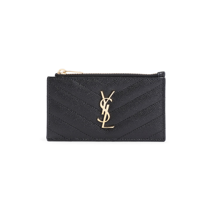 Saint Laurent Credit card case - Nero | 770655524dfe7de51a8efe7f787561b019f11ed5