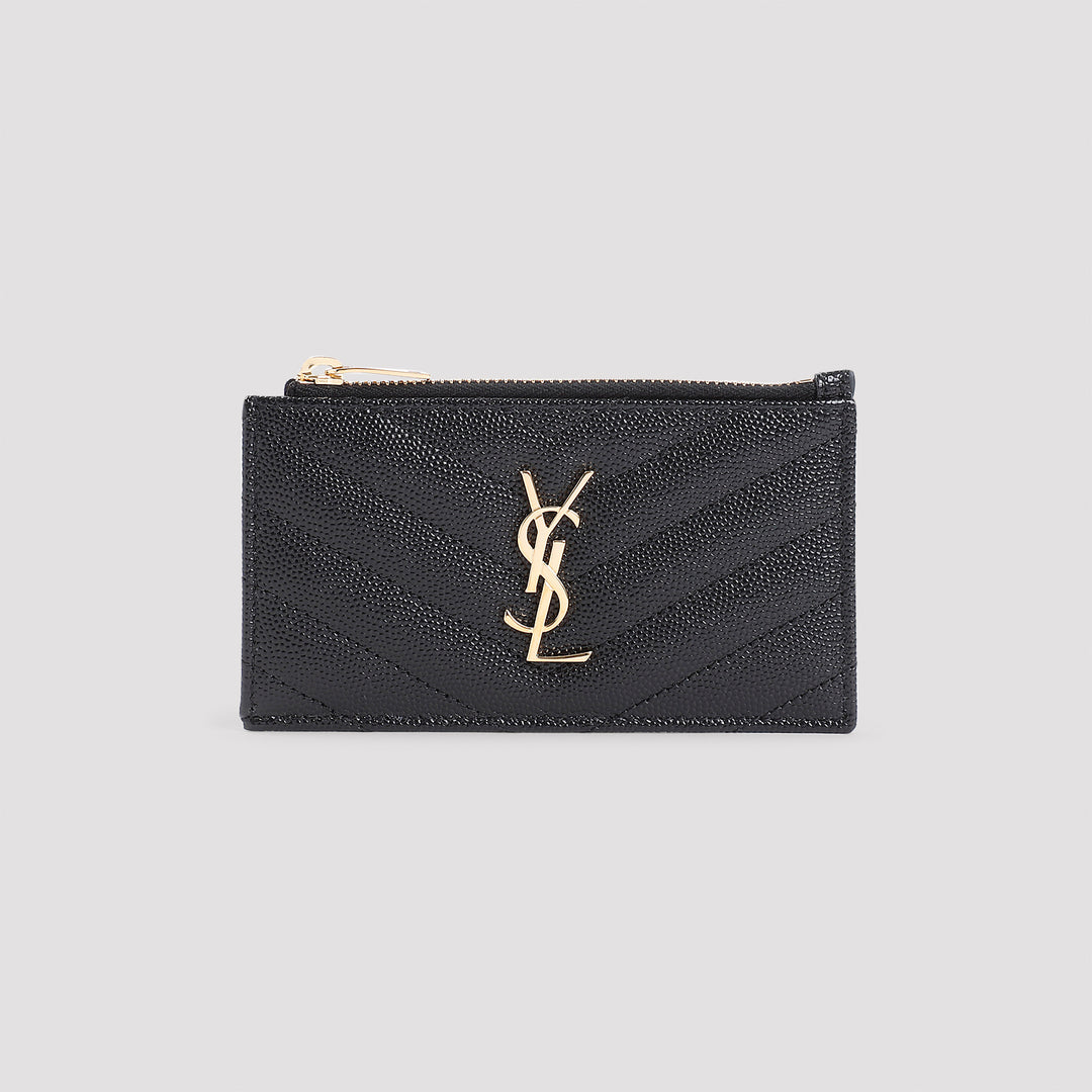 Saint Laurent Credit card case - Nero | e3153bec6793aa53c00e2dec13fffbc56d40a6cb