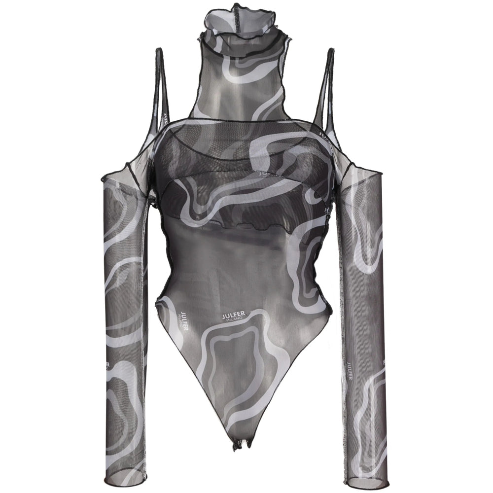 Julfer Bodysuits - Nero, Grigio | 0f8acce10cc0babe386fce78065e979c14f65e88