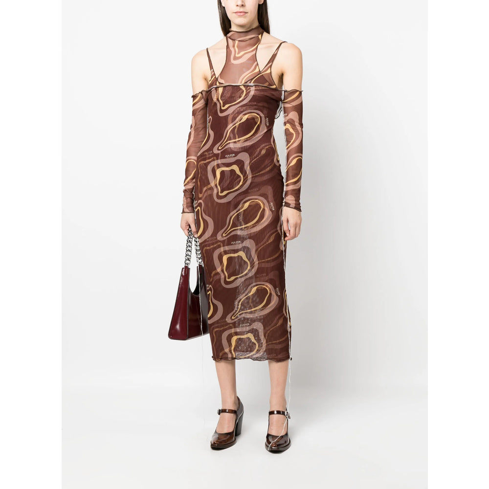 Julfer Abiti - Marrone, Giallo | bc5abd34f38e83d2189a6ec2bbddc037c870649f