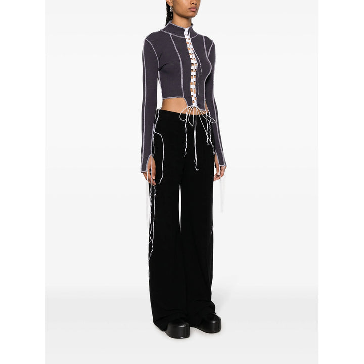 Julfer Top - Grigio, Bianco | aad26edb986de206626d8c5196383f1adb1ae0c7