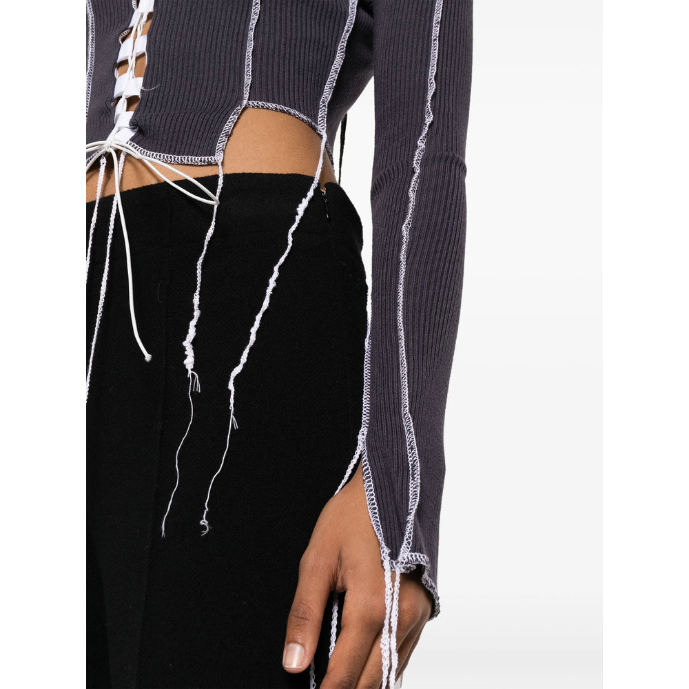 Julfer Top - Grigio, Bianco | 44d2090f4f68ece9305c3be55852e6ce9e1ad796