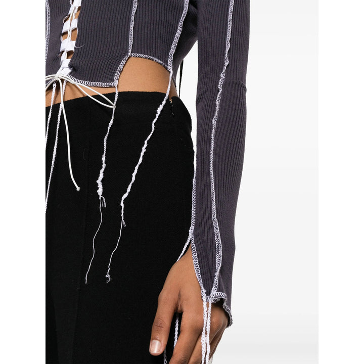 Julfer Top - Grigio, Bianco | 44d2090f4f68ece9305c3be55852e6ce9e1ad796