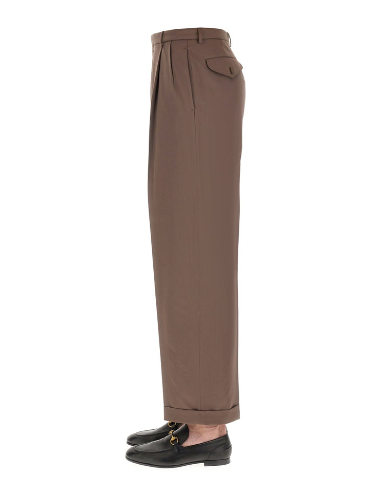 Gucci Pantaloni - Brown | d801ecc10b2cf04a055ac4b17661d674ab08ea08