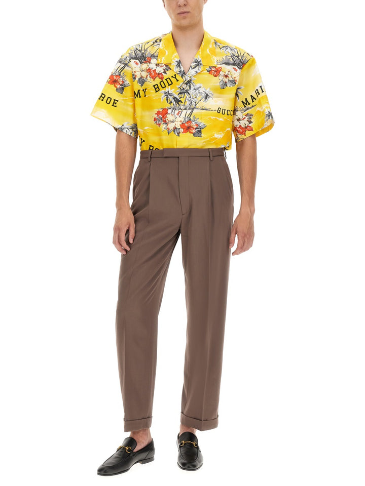Gucci Pantaloni - Brown | 56eb5e94ca9d622329b3d675ba59287848c34e74
