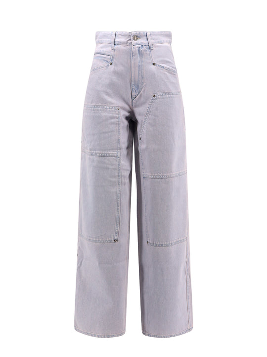 Ophra Light Blue Cotton Jeans