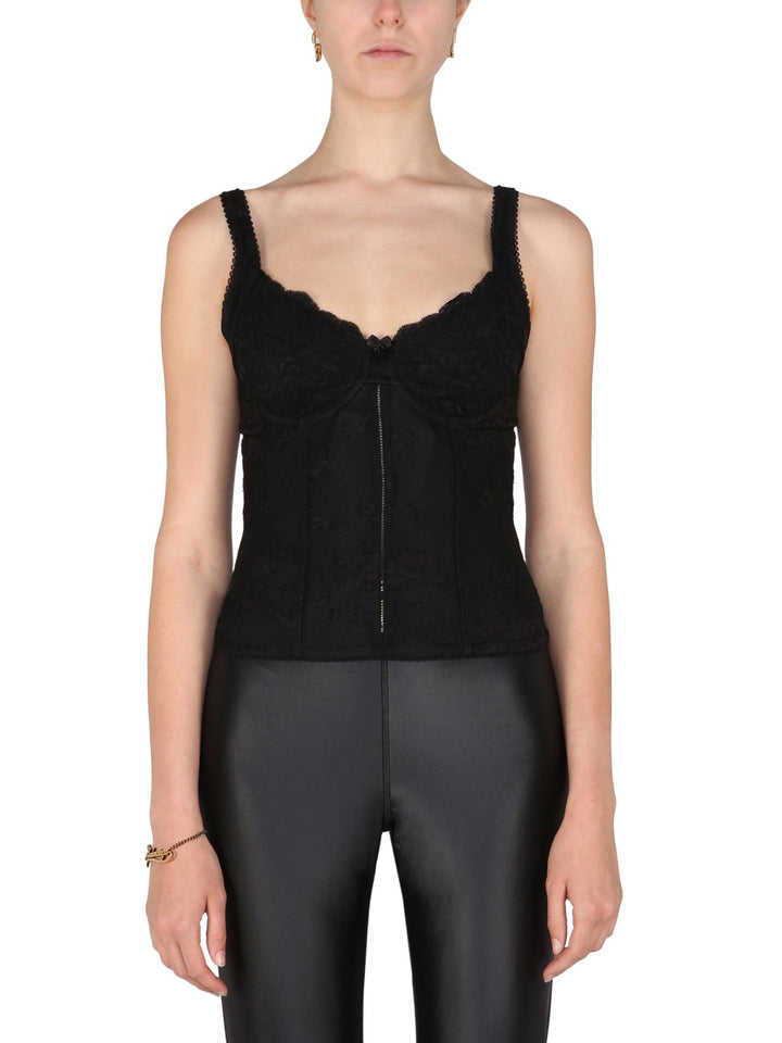 Balenciaga Top - Black | 70b08821a253f9600eb1b8a9309755f8d34e6486