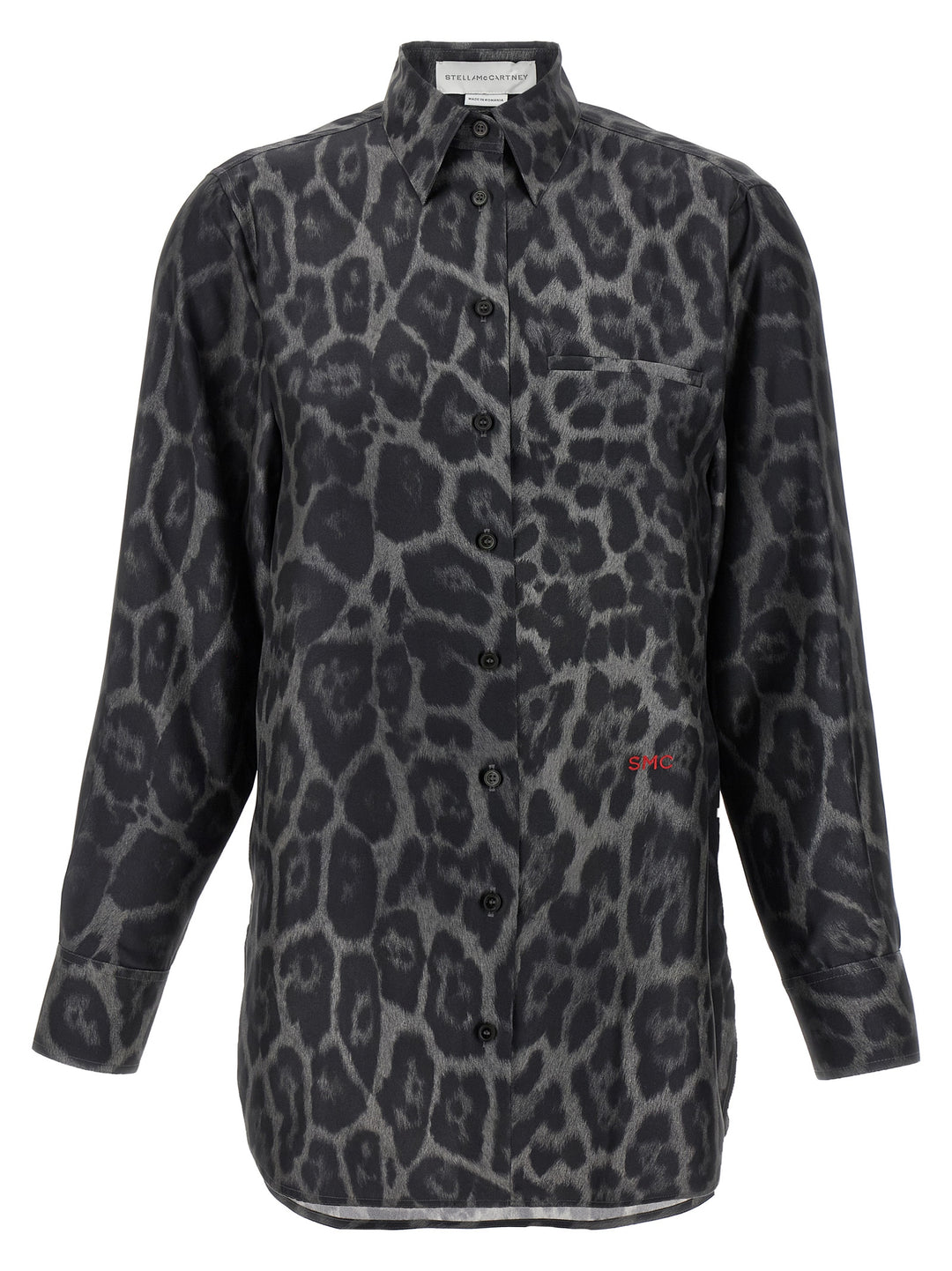 Stella Mccartney Silk Shirt Camicie - Grigio | 1a8e1e870fc1c6652842dfc29ea2209ef8cf0f9b