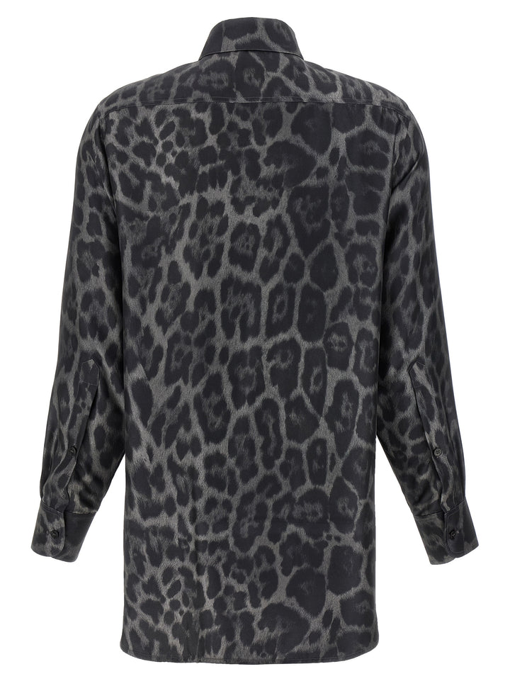 Stella Mccartney Silk Shirt Camicie - Grigio | 821a4ce29211462a0472855f10a9ba8881291b68