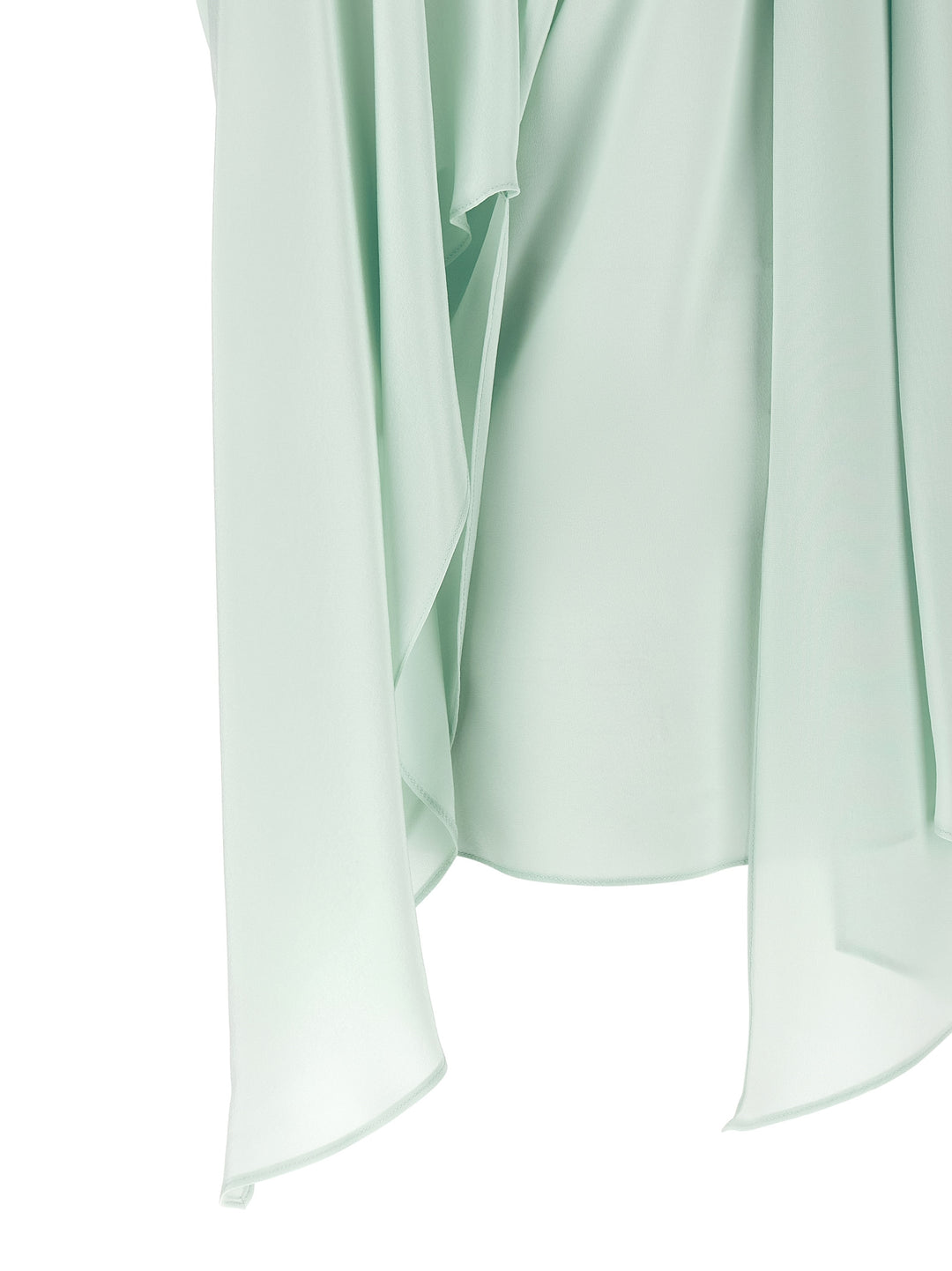 Stella Mccartney Lavallière Collar Shirt Camicie - Verde | 2e41cd4655e088f56976d6a1c34263e01d129559