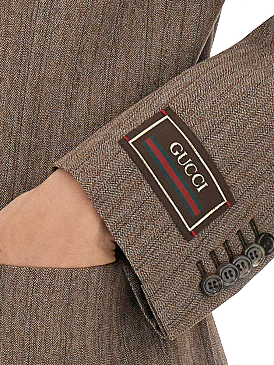 Gucci Giacche - Brown | 5c8b4ca541552ea8b6a9f01859d591f3b5cd7483