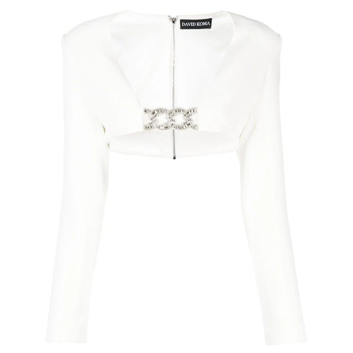 David Koma Top - Bianco | 1bbe8b96b312fb4796f9f9e29551e7d4daa298c3