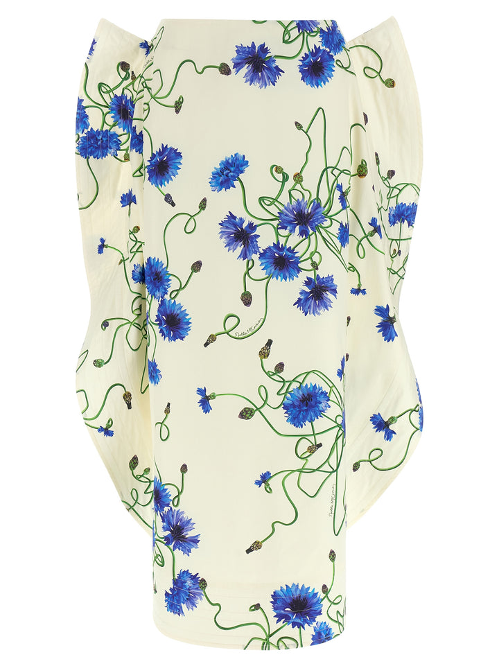 Stella Mccartney Ruffled Skirt Gonne - Blu | 080504225153bc531c279cb70f2f7eb155f5c656