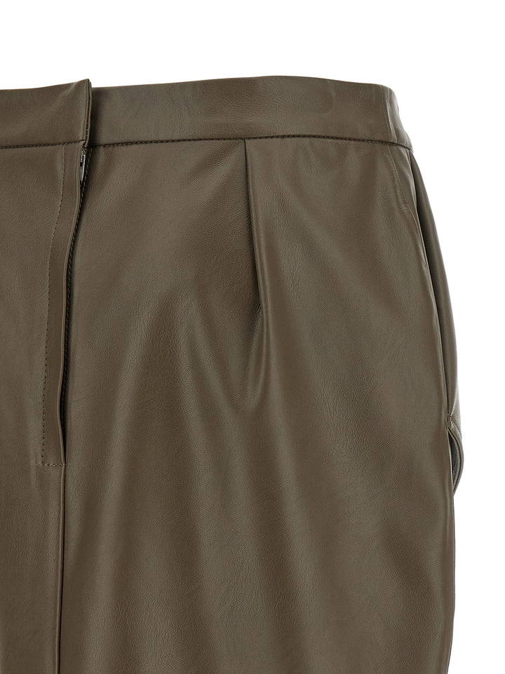 Stella Mccartney High Waist Skirt Gonne - Marrone | 37ad5b286ee65ef902afe436592044cee9d3bb6c