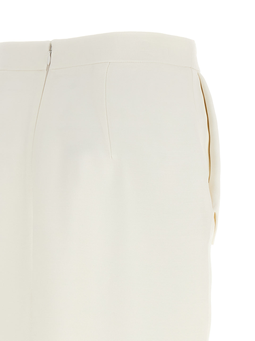 Stella Mccartney High Waist Skirt Gonne - Bianco | c93066b9582357c7b69b6fc2930501adbdbb8193