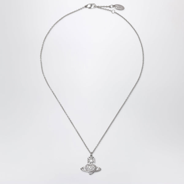 Agnatha Valentine's Pendant Necklace In Platinum