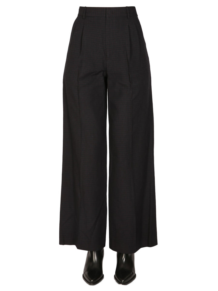 Isabel Marant Pantaloni - Blu | Wanan Luxury