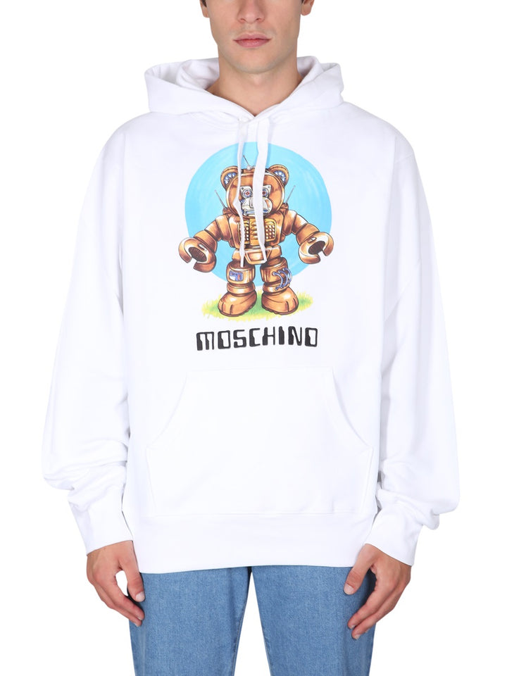 Moschino Felpe - Bianco | Wanan Luxury