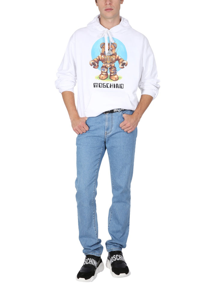 Moschino Felpe - Bianco | Wanan Luxury