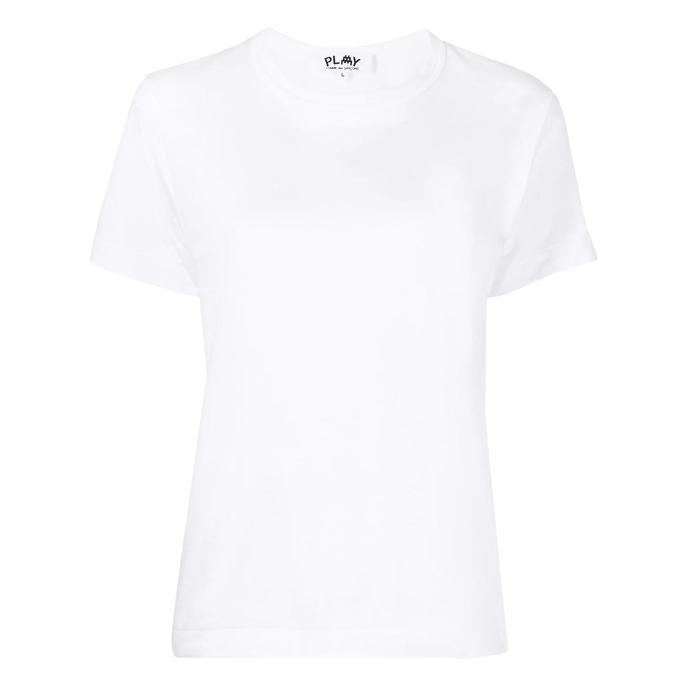 Comme Des GarÇOns Play T Shirt - Bianco | dcd3dcc369cd9fa89e775b54f385256fe4e8f124