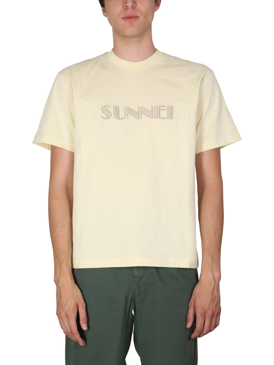 Sunnei T shirt - Beige | Wanan Luxury
