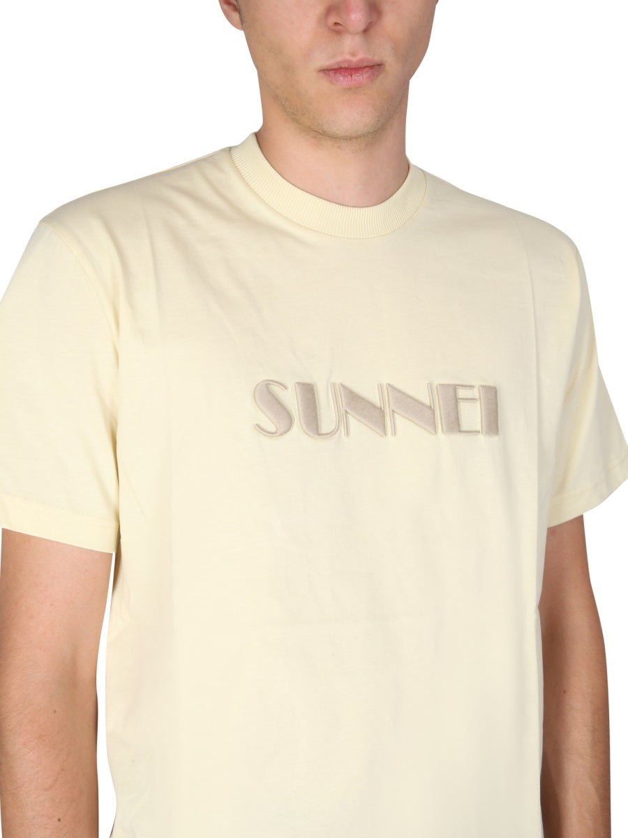 Sunnei T shirt - Beige | Wanan Luxury