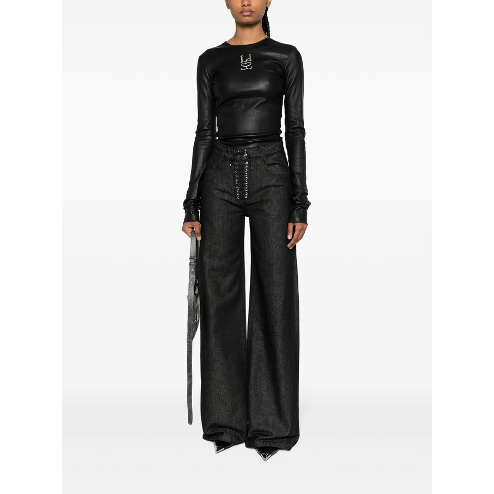 Ludovic De Saint Sernin Top - Nero | 8da72e8ac0aba5a3697045678f63eaa77ae2cf3a