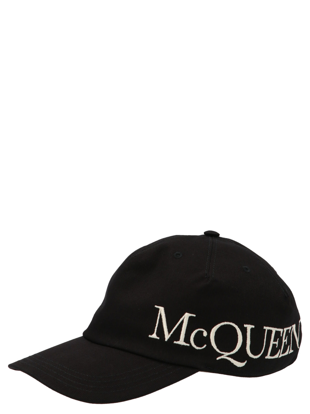 Mcqueen Logo Embroidery Cap Cappelli - Nero | 45abf82fa5fe3e4185b76f5a823740f593ef3446