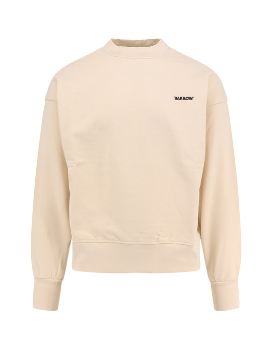 Cotton Sweatshirt With Iconic Charm