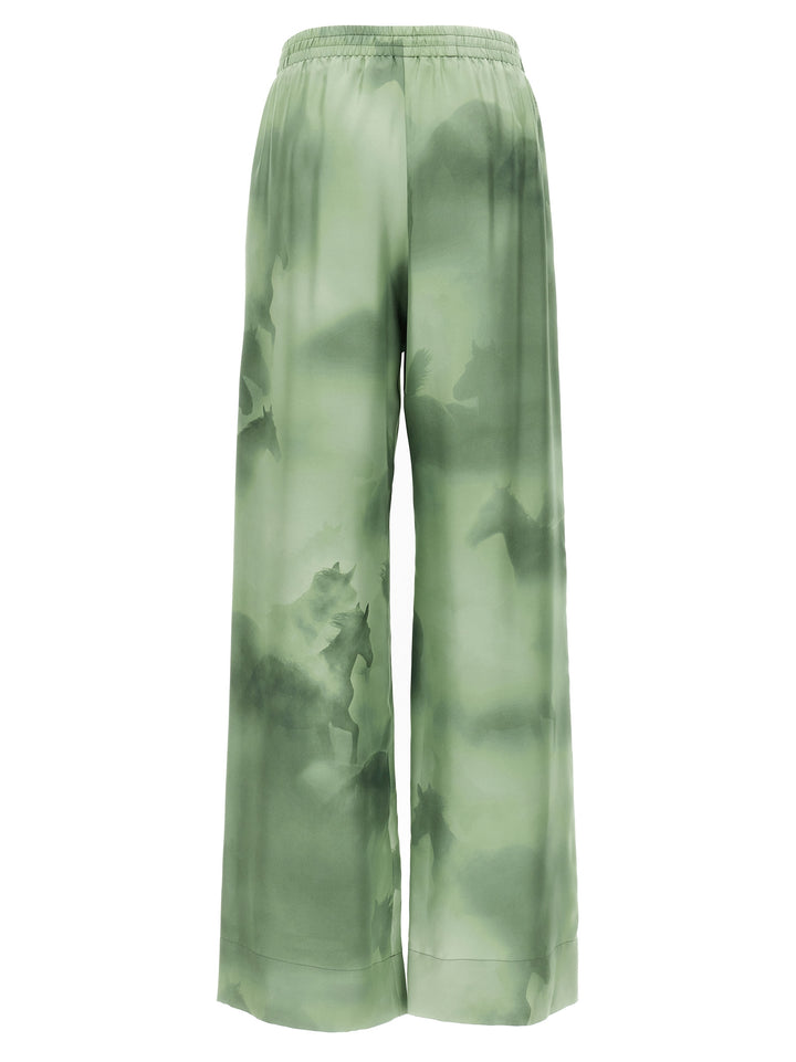 Stella Mccartney Cavalli Pantaloni - Verde | 56f930c37e98f8377560de7707018197b7bffe8e