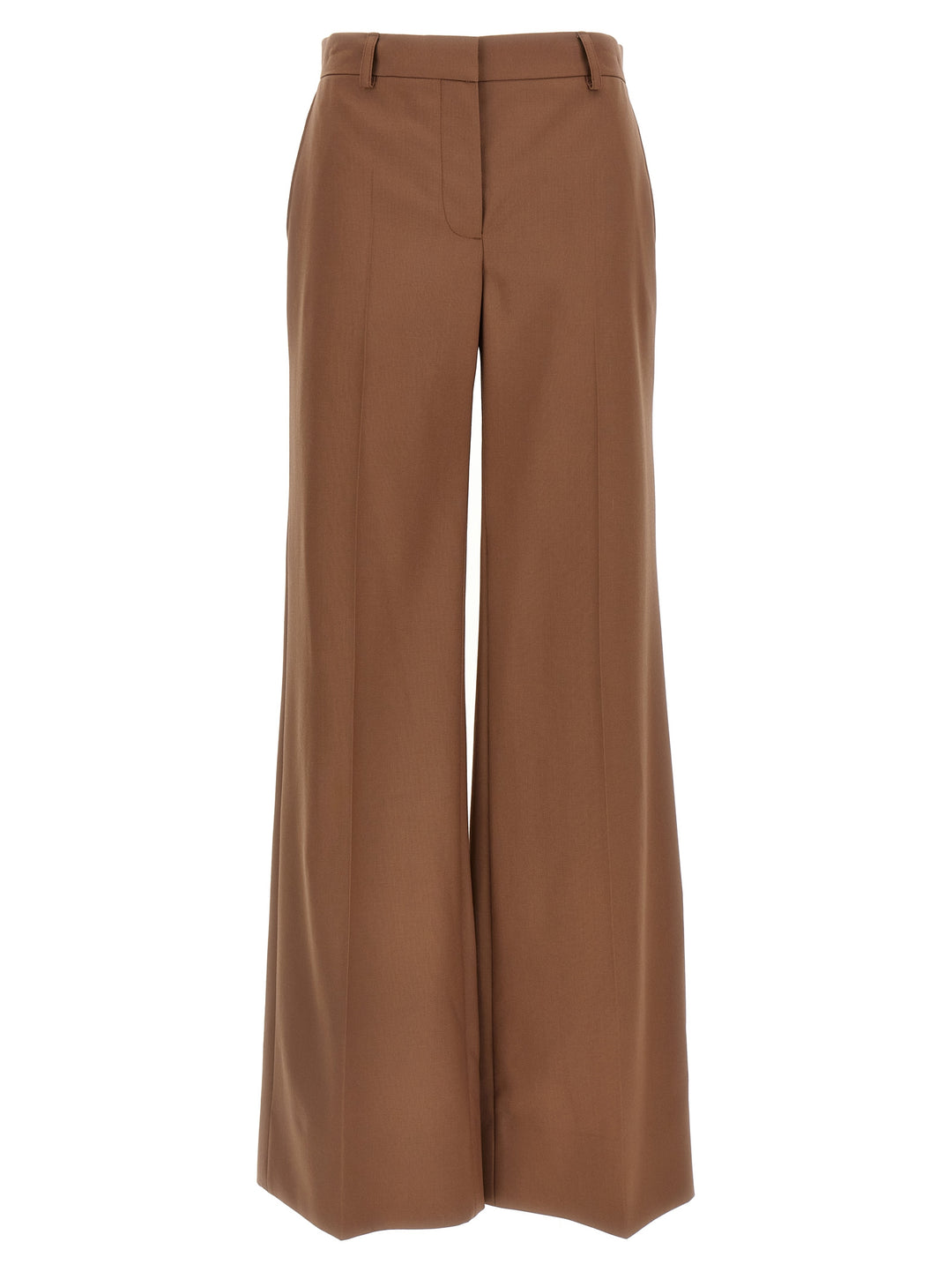 Stella Mccartney Wool Pantaloni - Marrone | 841a5d57132d2fdc5e8834b31f6eef4455dcd6b7
