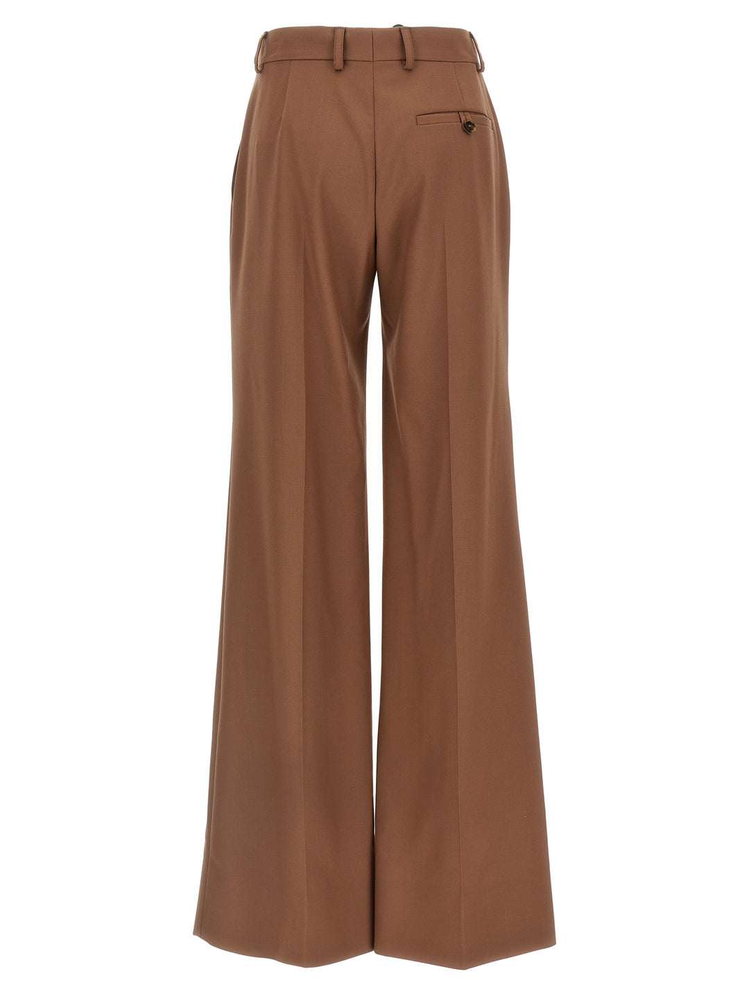 Stella Mccartney Wool Pantaloni - Marrone | a9b6126f17d51009dc7025e43f67c2817ef4944b