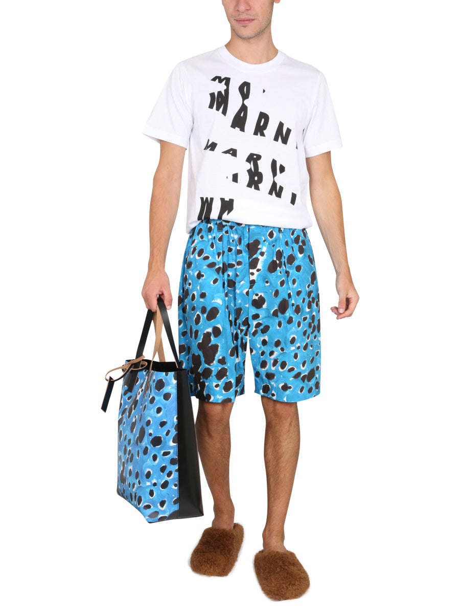 Marni Shorts - Bianco, Azzurro | Wanan Luxury