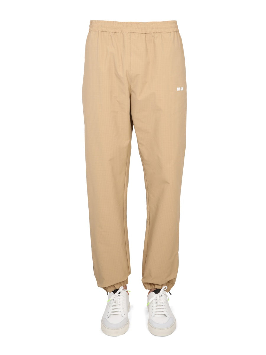 MSGM Pantaloni - Beige | Wanan Luxury