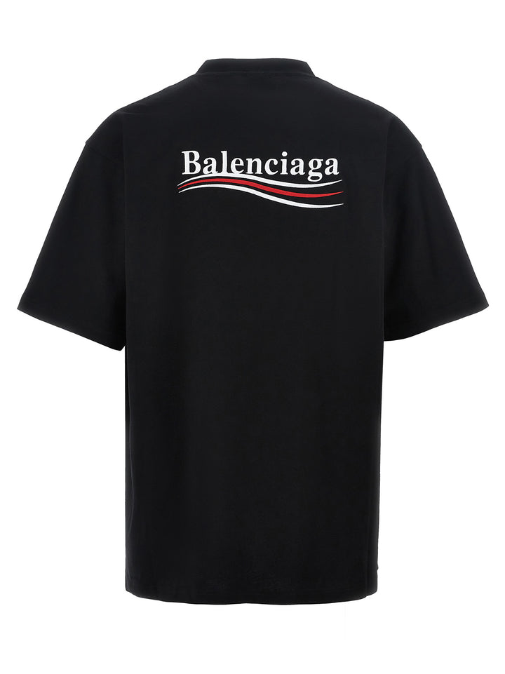 Balenciaga Political Campaign T shirt - Bianco/Nero | 1546f0cbdb6d0e384ef6a2cf809cfa7b680a3901