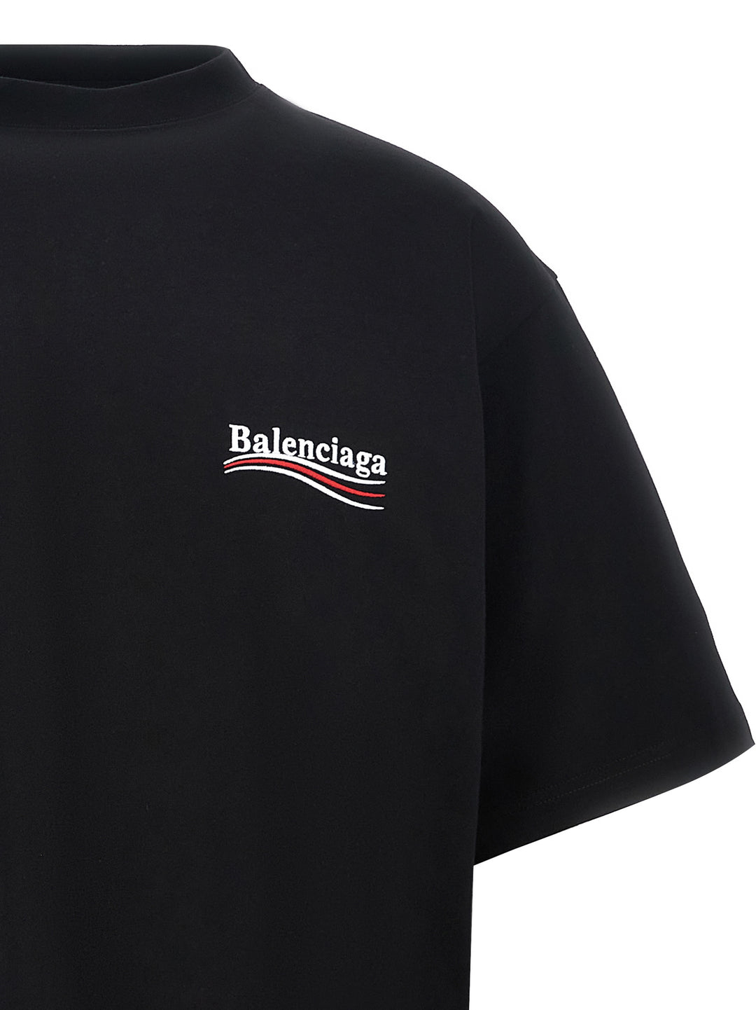 Balenciaga Political Campaign T shirt - Bianco/Nero | 58af54abb354a67799be61c67660fd5659434ac6